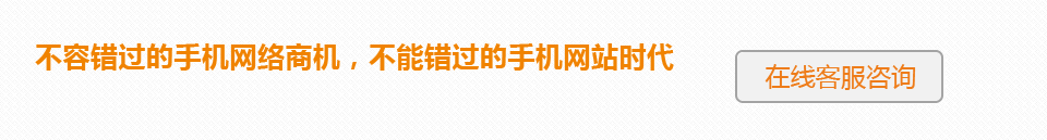 不容錯(cuò)過的手機(jī)網(wǎng)絡(luò)商機(jī)，不能錯(cuò)過的手機(jī)網(wǎng)站時(shí)代